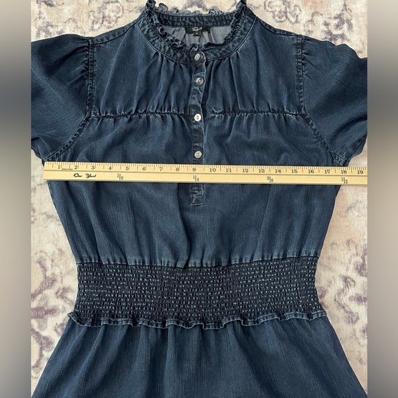 Rails Shawna Denim Dress In Dark Vintage Size Small - Picture 5 of 13